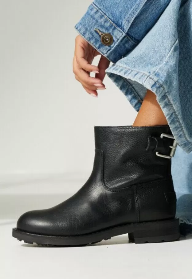 Shabbies Amsterdam Shaft boots | Ankle boots*Ankle Boot Alyd Black