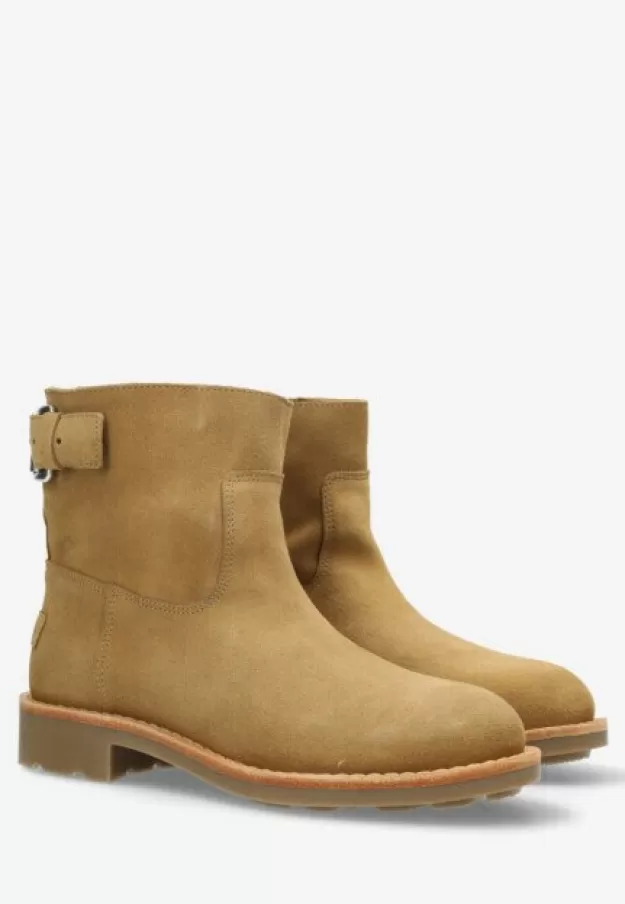 Shabbies Amsterdam Shaft boots | Ankle boots*Ankle Boot Alyd Dark Sand