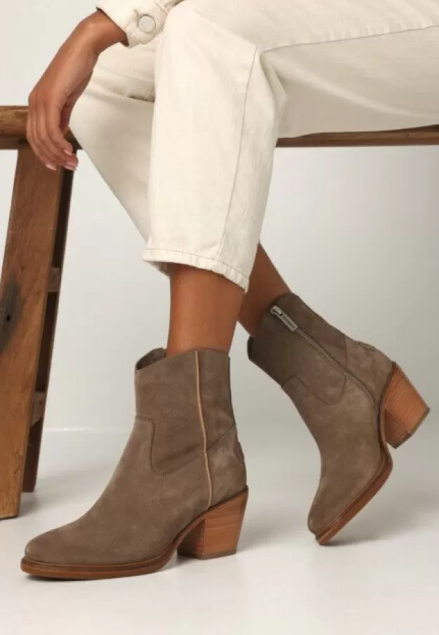 Shabbies Amsterdam Ankle boots*Ankle Boot Joolz Ankie Taupe