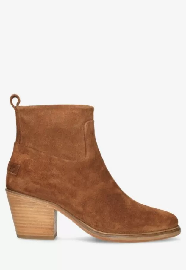 Shabbies Amsterdam Ankle boots*Ankle Boot Julie Cognac