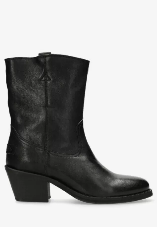 Shabbies Amsterdam Shaft boots*Ankle Boot Juul Black