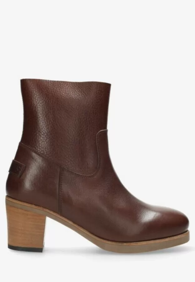 Shabbies Amsterdam Shabbies Classics | Ankle boots*Ankle Boot Lieve Ankie Brown