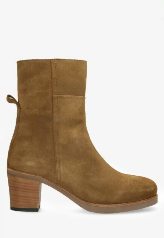 Shabbies Amsterdam Shabbies Classics | Ankle boots*Ankle Boot Lieve Ankle Brown