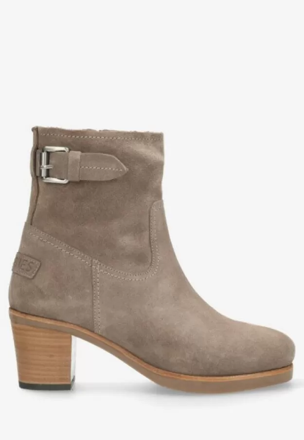 Shabbies Amsterdam Shabbies Classics | Ankle boots*Ankle Boot Lieve Bika Taupe