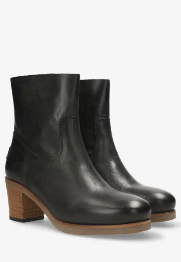 Shabbies Amsterdam Shabbies Classics | Ankle boots*Ankle Boot Lieve Cleo Black