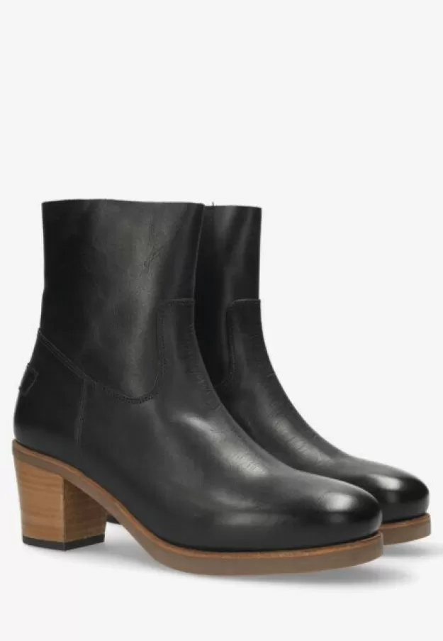 Shabbies Amsterdam Shabbies Classics | Ankle boots*Ankle Boot Lieve Cleo Dark Blue