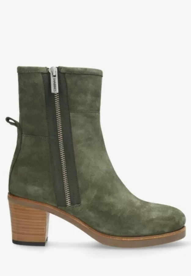 Shabbies Amsterdam Shabbies Classics | Ankle boots*Ankle Boot Lieve Zita Olive