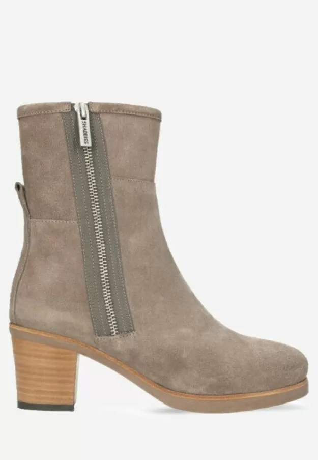 Shabbies Amsterdam Shabbies Classics | Ankle boots*Ankle Boot Lieve Zita Taupe