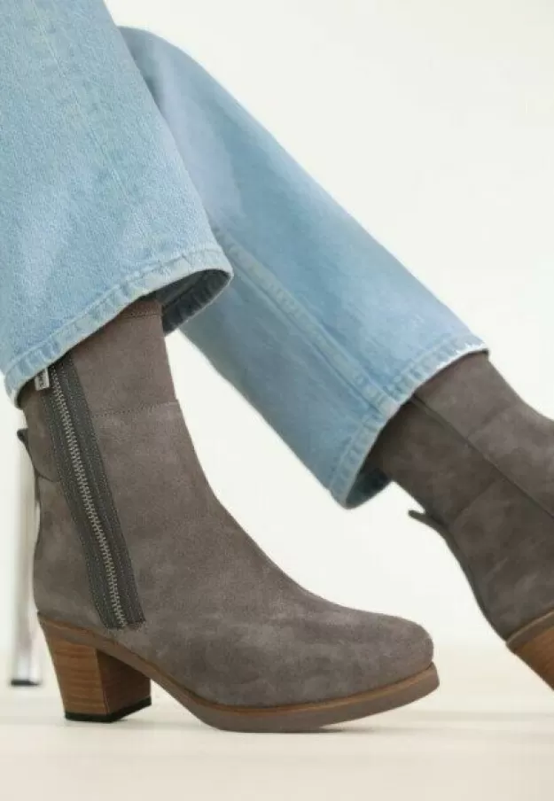 Shabbies Amsterdam Shabbies Classics | Ankle boots*Ankle Boot Lieve Zita Taupe