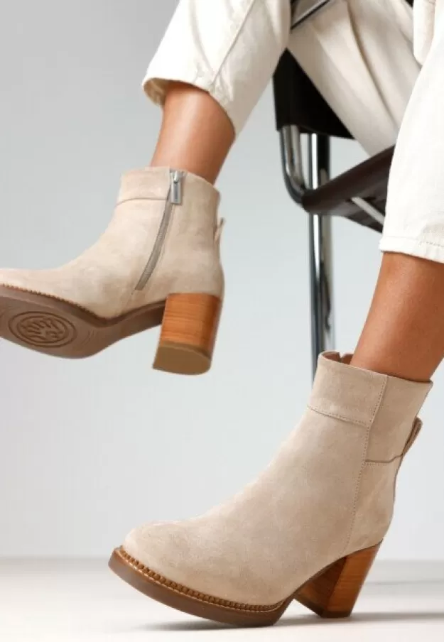 Shabbies Amsterdam Shabbies Classics | Ankle boots*Ankle Boot Lobi Ankie Beige