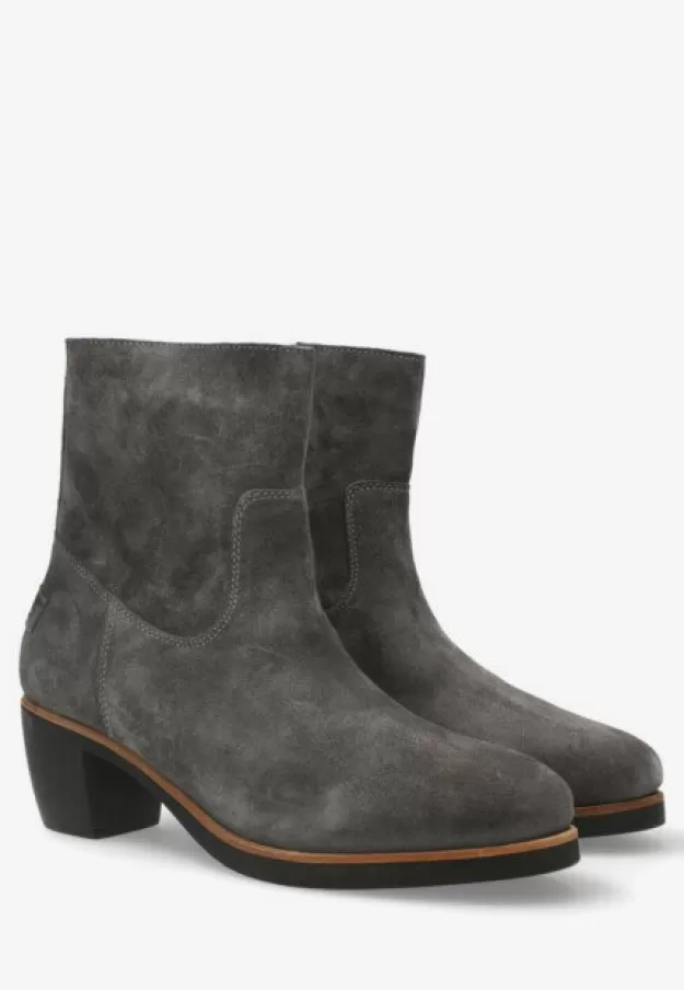 Shabbies Amsterdam Shabbies Classics | Ankle boots*Ankle Boot Lucie Ankie Dark Grey