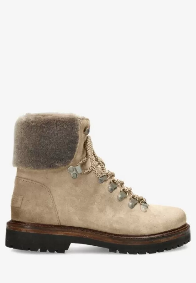 Shabbies Amsterdam Lace-up shoes*Ankle Boot Rash Sand