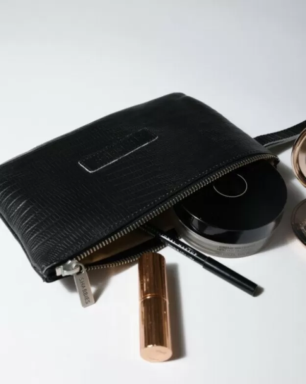 Shabbies Amsterdam Etuis | No Waste Leather*Clutch No Waste Leather Black