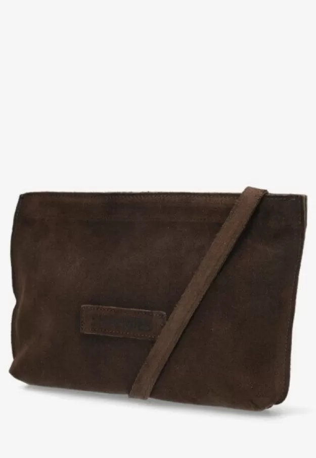 Shabbies Amsterdam No Waste Leather | Evening bags*Crossbody Bag Dark Brown