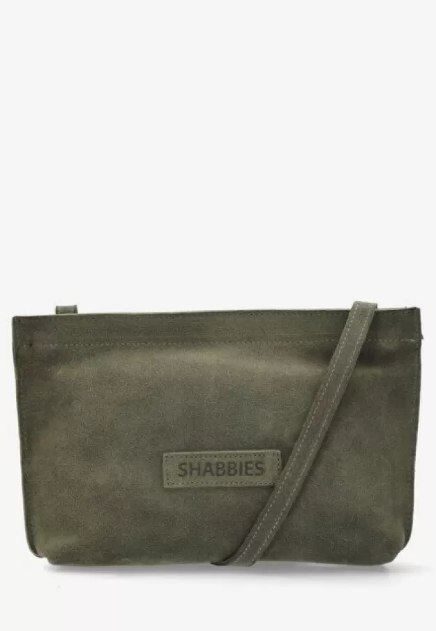 Shabbies Amsterdam No Waste Leather | Evening bags*Crossbody Bag Dark Olive