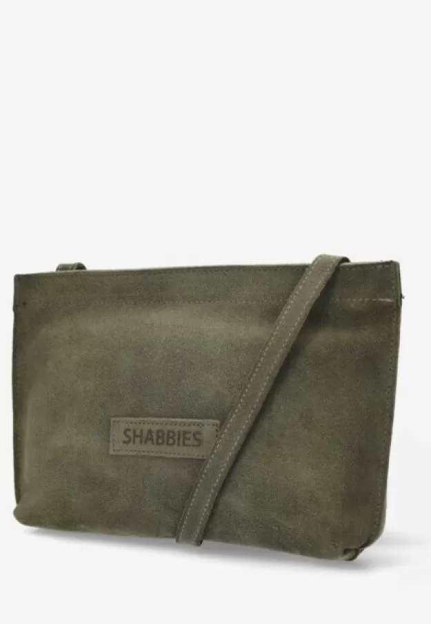 Shabbies Amsterdam No Waste Leather | Evening bags*Crossbody Bag Dark Olive