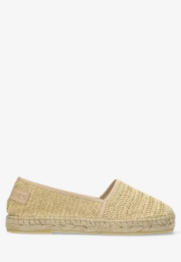 Shabbies Amsterdam Espadrilles*Espadrille Elche Espa Raffia Sand