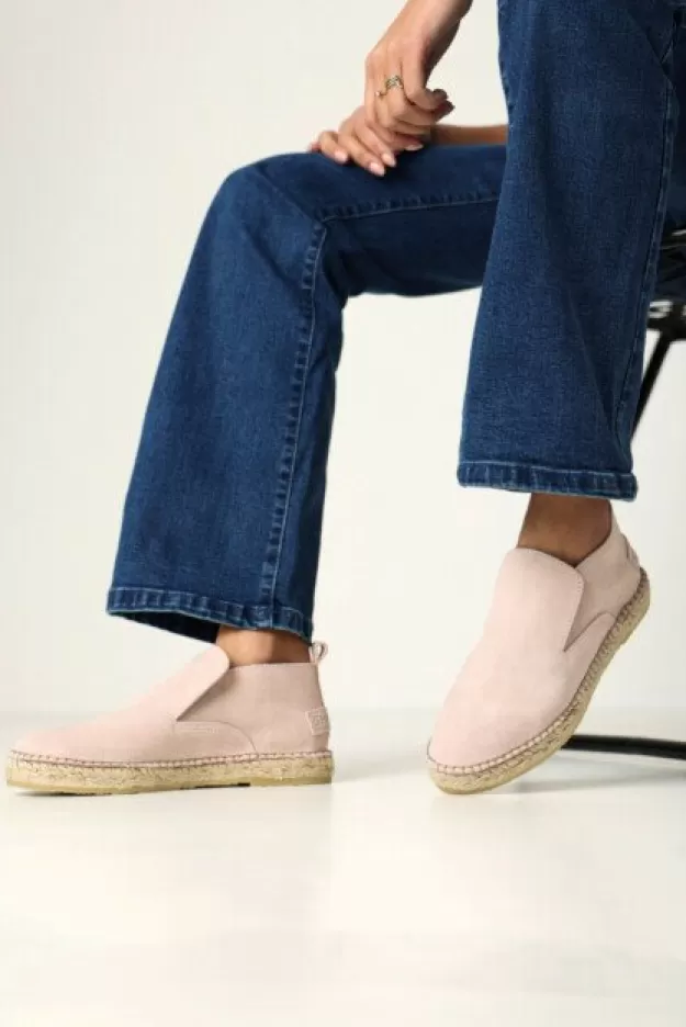 Shabbies Amsterdam Loafers | Espadrilles*Espadrille Elche Lofa Pink