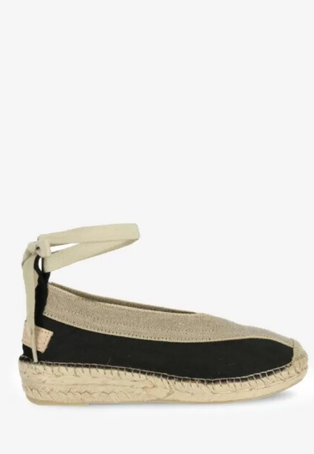 Shabbies Amsterdam Loafers | Espadrilles*Espadrille Palma Kimono Black