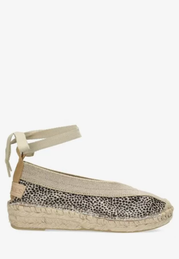 Shabbies Amsterdam Loafers | Espadrilles*Espadrille Palma Kimono Puntos Beige