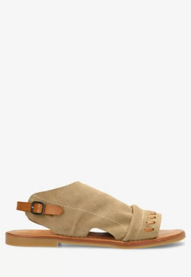 Shabbies Amsterdam Sandals*Sandal Angel Sleeve Dark Sand