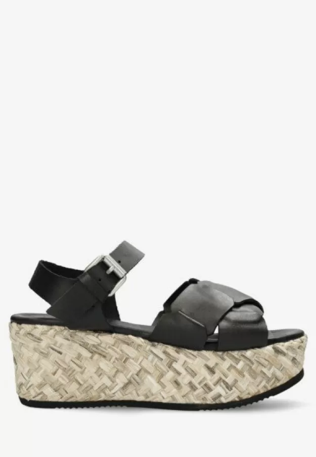 Shabbies Amsterdam Heeled sandals | Sandals*Sandal Isa Black