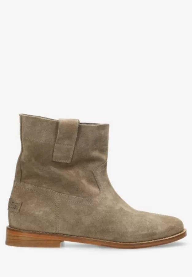 Shabbies Amsterdam Ankle boots*Shabbies X Wendy Ankleboots Suede Light Brown