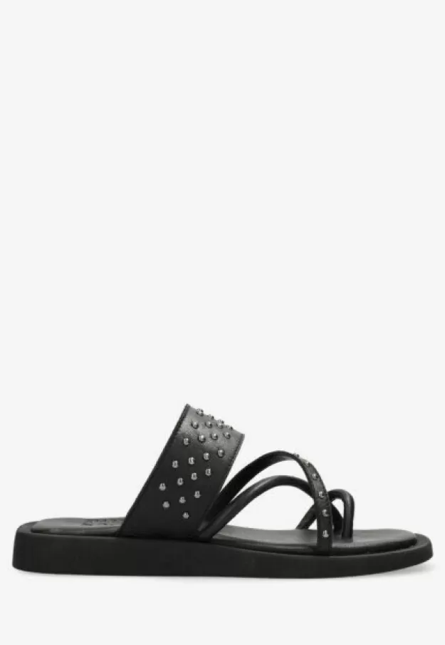 Shabbies Amsterdam Sandals*Shabbies X Wendy Slipper Leather Black