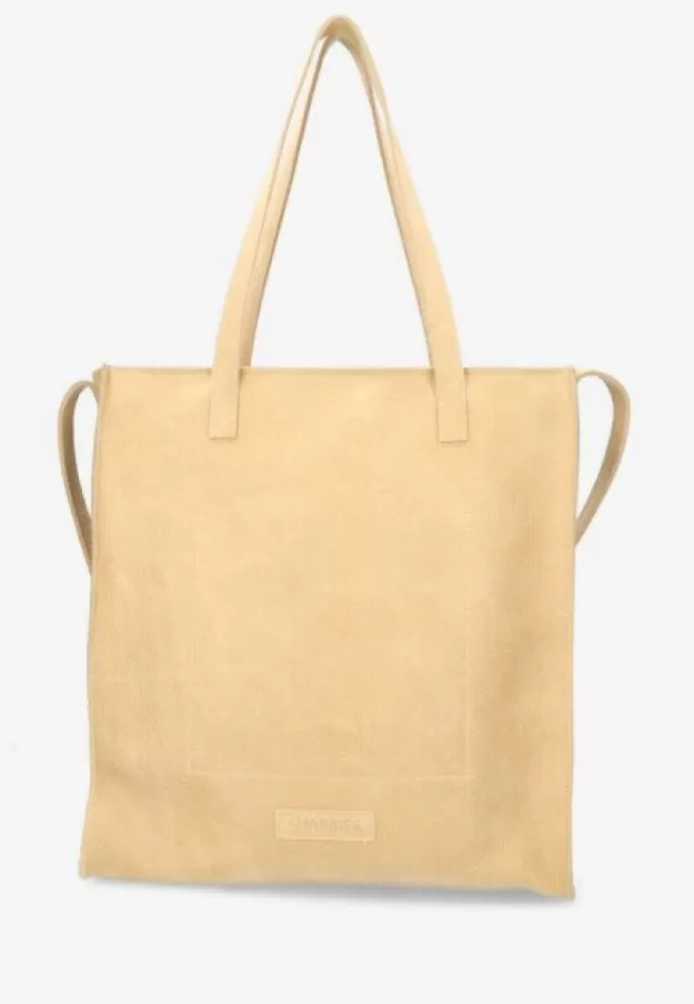 Shabbies Amsterdam No Waste Leather | Handbags*Shopper Sand