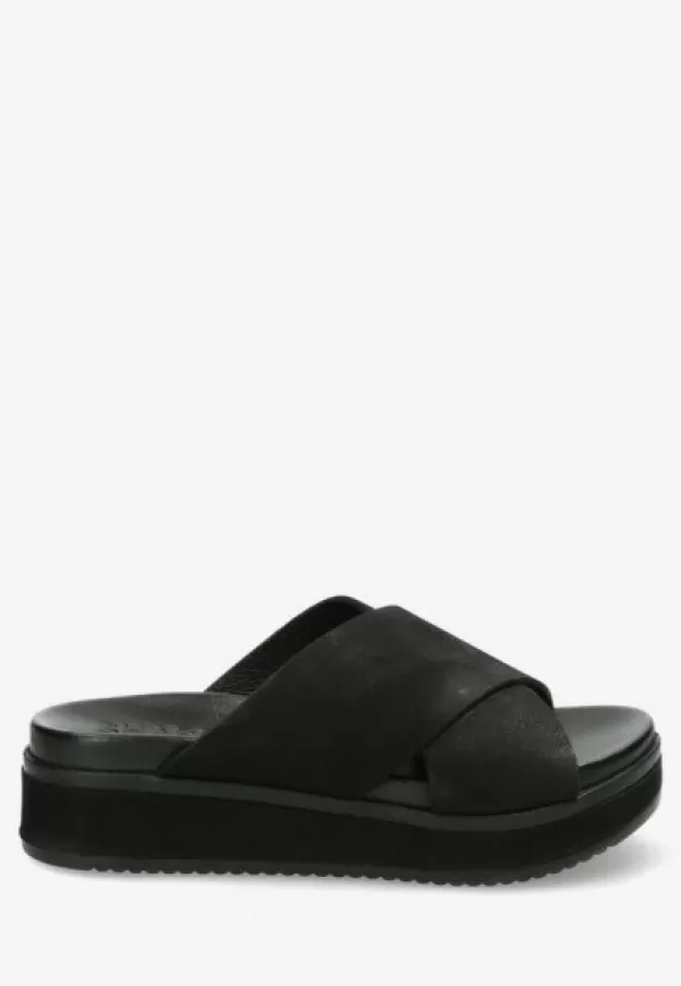 Shabbies Amsterdam Sandals*Slipper Black