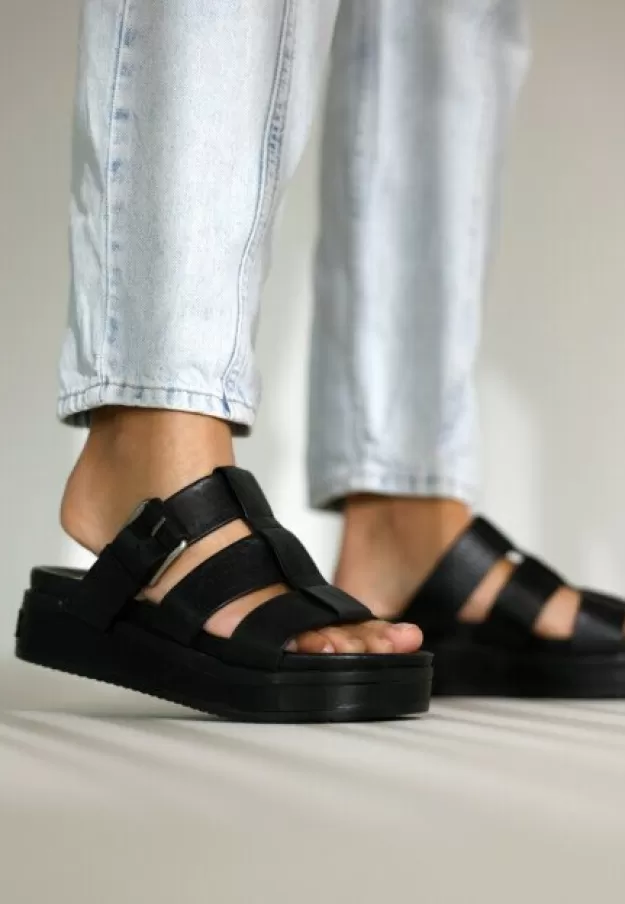 Shabbies Amsterdam Sandals*Slipper Maro Black