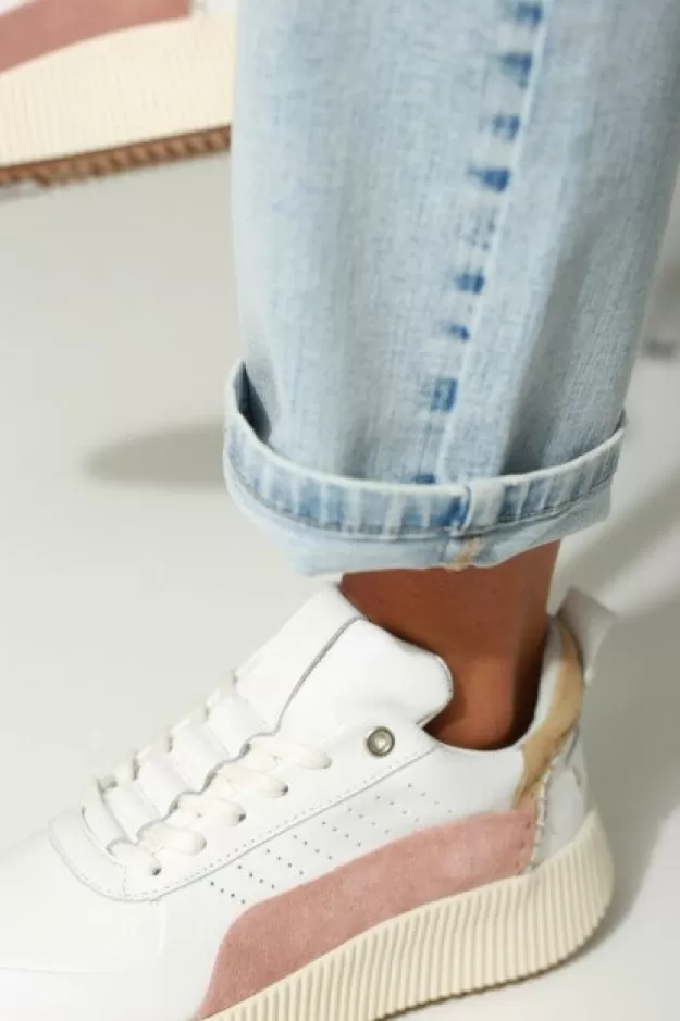 Shabbies Amsterdam Sneakers*Sneaker Chavi shot White/Pink